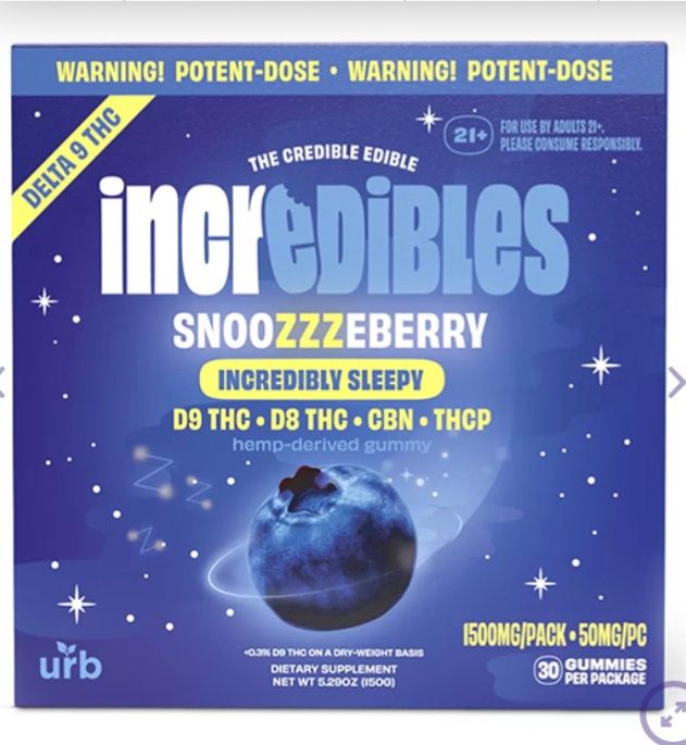 Urb Incredibles Gummies | 1500mg