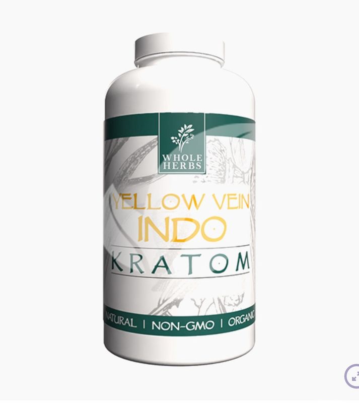 WHOLE HERBS Kratom 72 Grams/120 Capsules