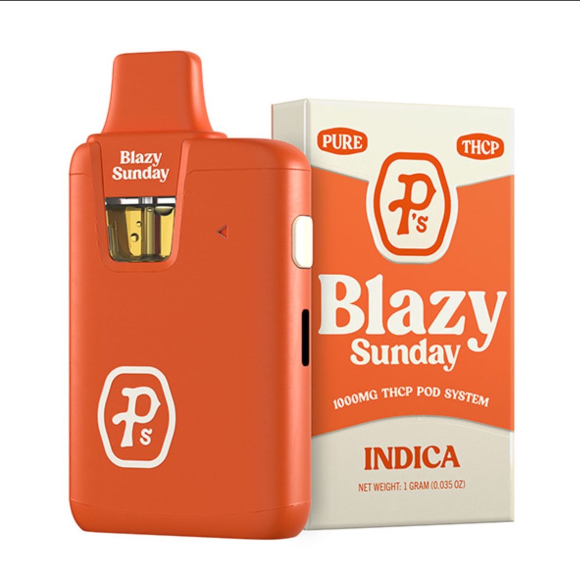 Pushin P’s Pure THC-P Pod System | 1g, Flavors:: Blazy Sunday Indica