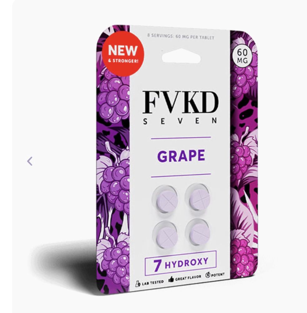 FVKD 7-OH TABLETS | (4CT) 240MG, Flavor: Fruit punch