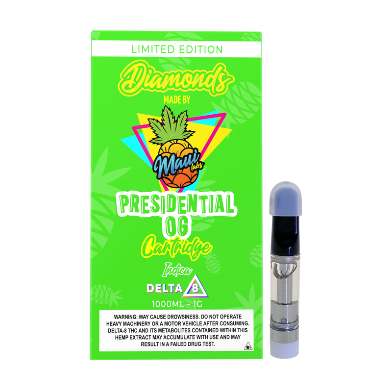 Maui Labs Delta 8 Diamond Limited Edition Cartridge | 1g