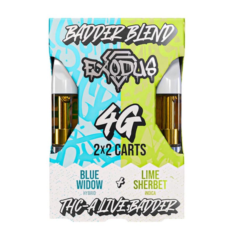 EXODUS THC-A DUO CARTRIDGES | 4G