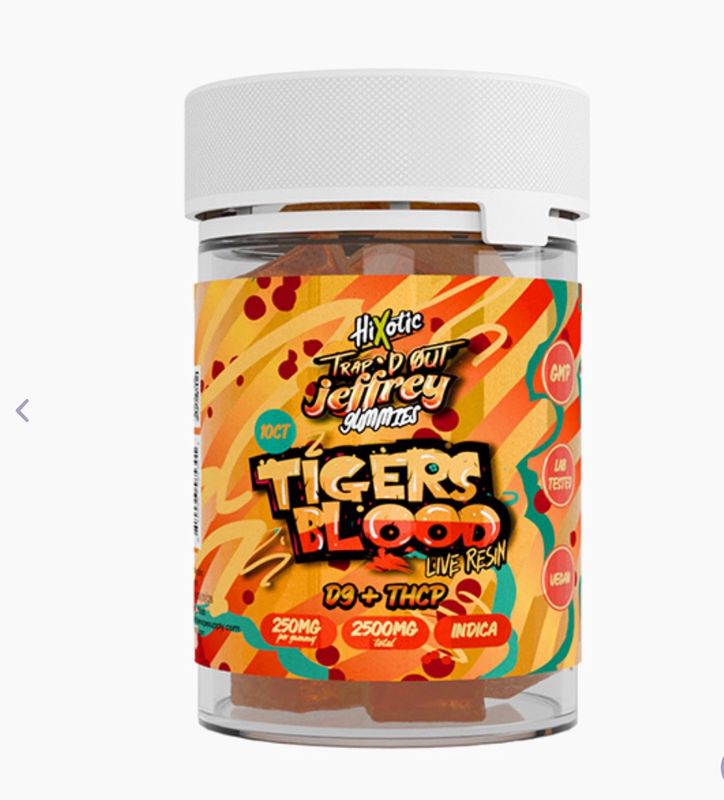 HIXOTIC TRAP’D OUT JEFFREY GUMMIES | (10CT) 2500MG