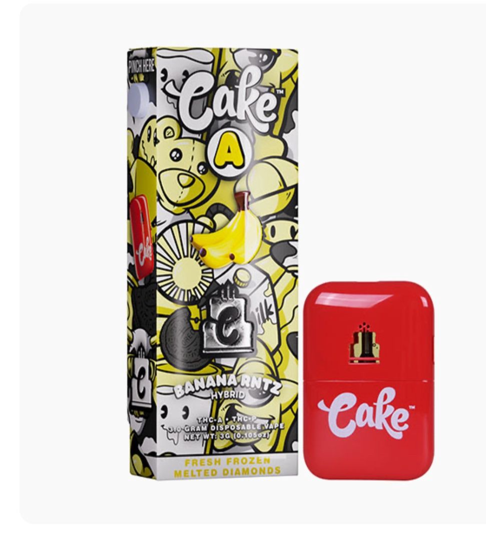 Cake pebbles 3g disposable, Flavor: Banana Rntz