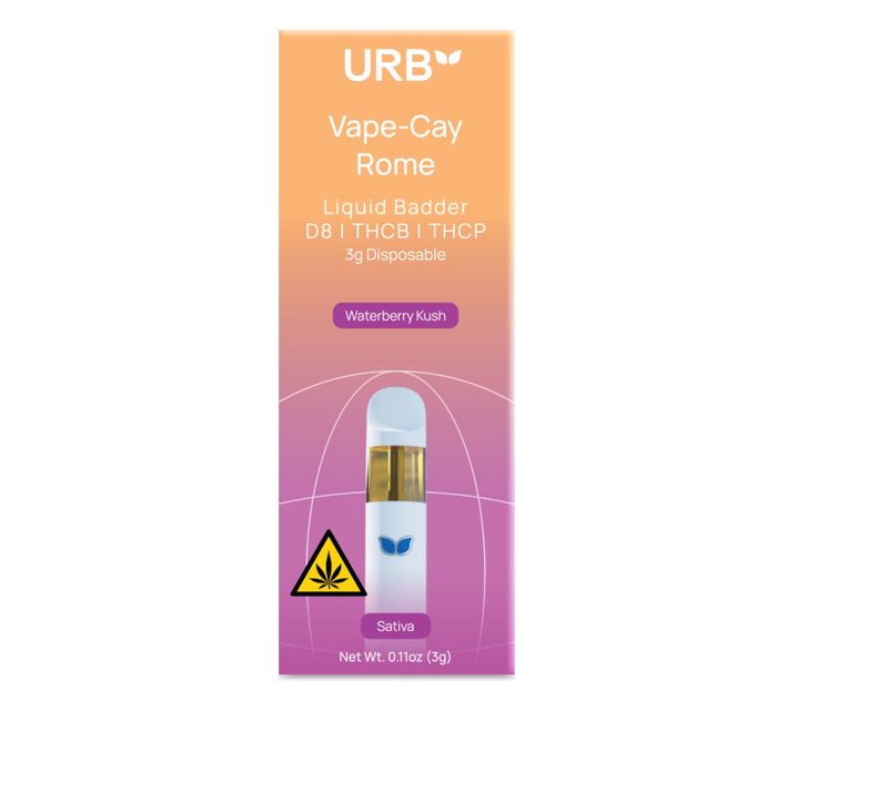 URB VAPE-CAY ROME Liquid Badder Disposable 3ML