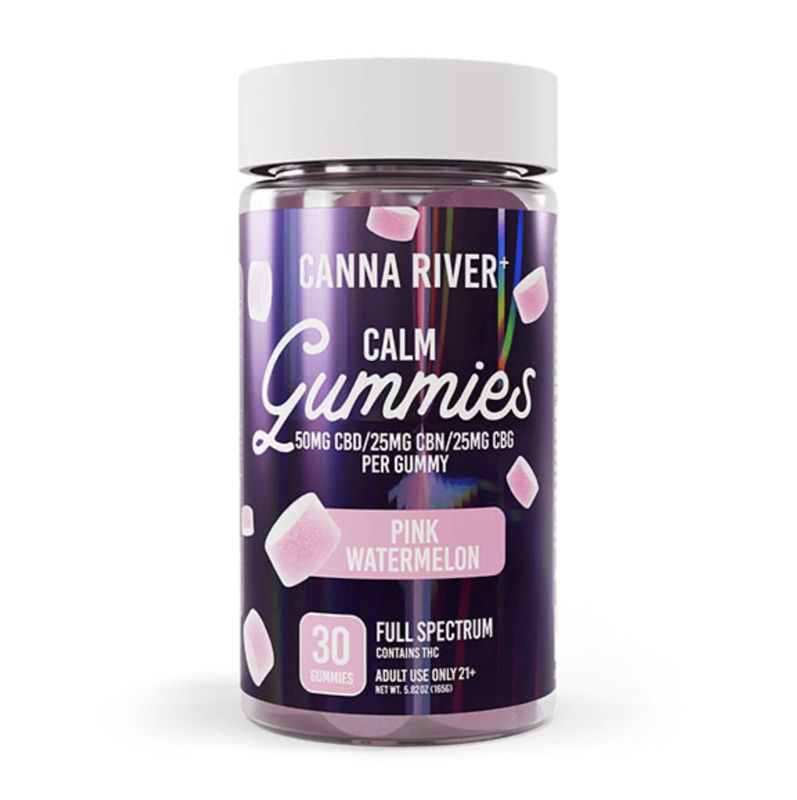 CANNA RIVER FULL SPECTRUM CALM GUMMIES | 30 COUNT