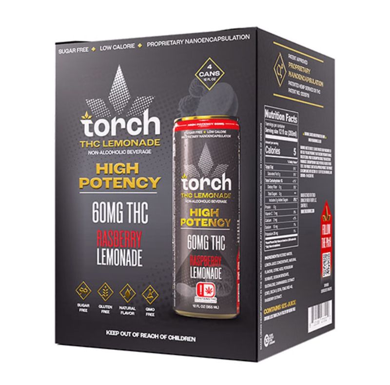 TORCH HIGH POTENCY THC SELTZER | (60MG) 12OZ.