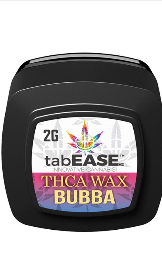 TabEase THCA Wax | 2g, Flavors:: Bubba - Indica