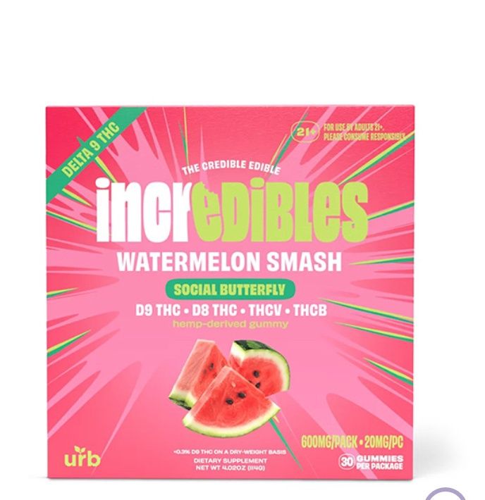 Urb Incredibles Gummies | (30ct) 600mg