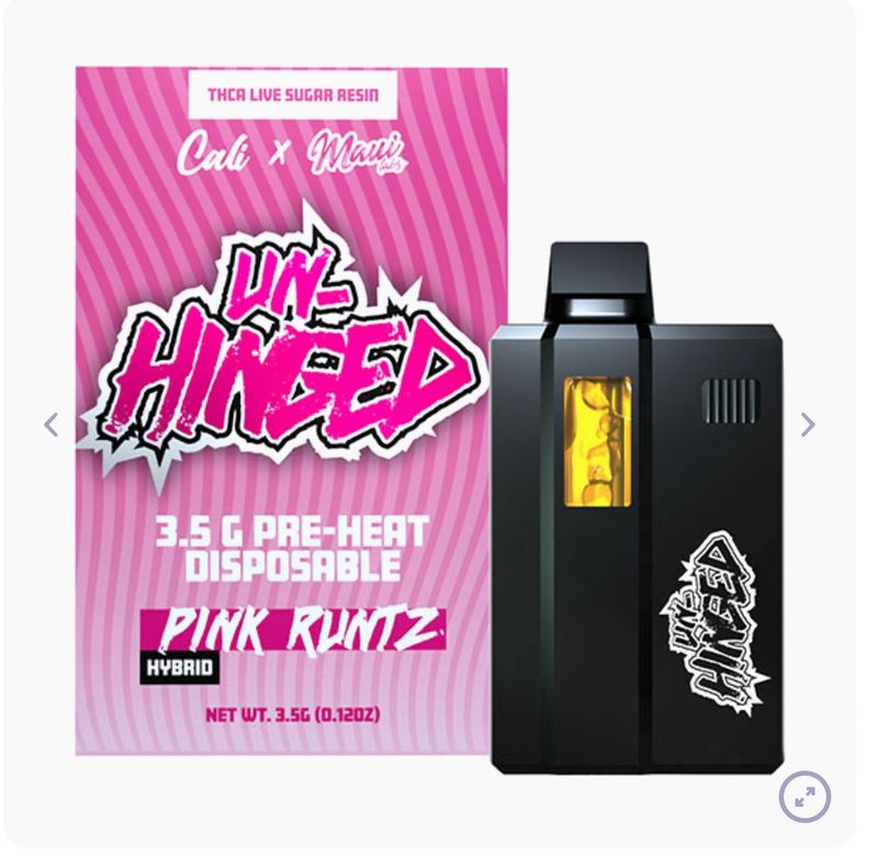 CALI X MAUI LABS UNHINGED DISPOSABLE | 3.5G