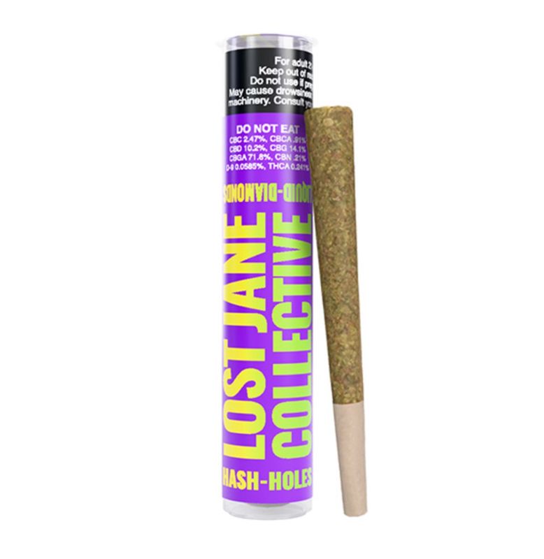 LOST JANE THC-A HASH HOLES PRE-ROLL | 1G
