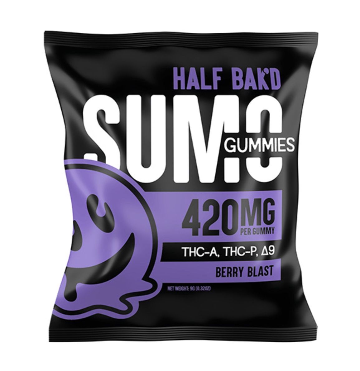 HALF BAK’D SUMO GUMMIES | 2 COUNT, Flavor: Berry blast
