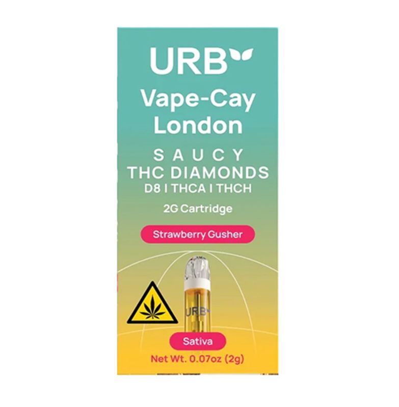 URB SAUCY THC DIAMONDS CARTRIDGE | 2G