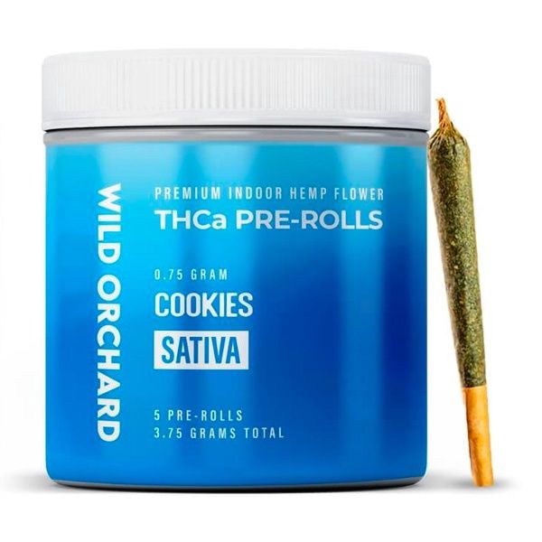 Wild Orchard THC-A Pre-Rolls, Flavor: Cookies Sativa
