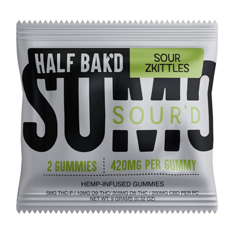 Half Bak’d Sumo Sour’d Gummies | 420mg (2ct)