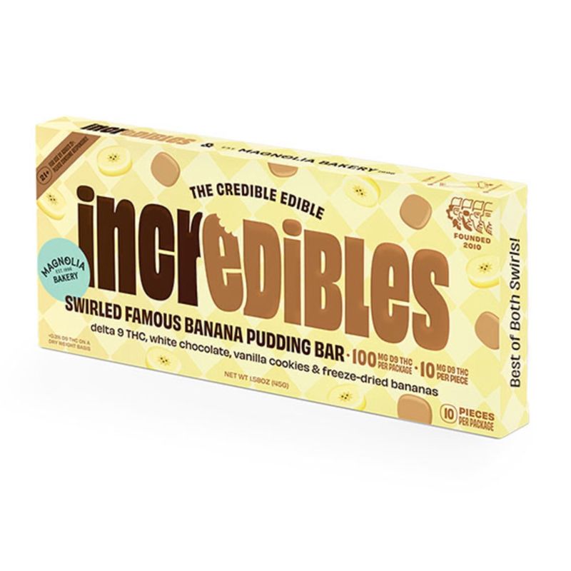 Incredibles D9 Chocolate Bar | (10ct) 100mg