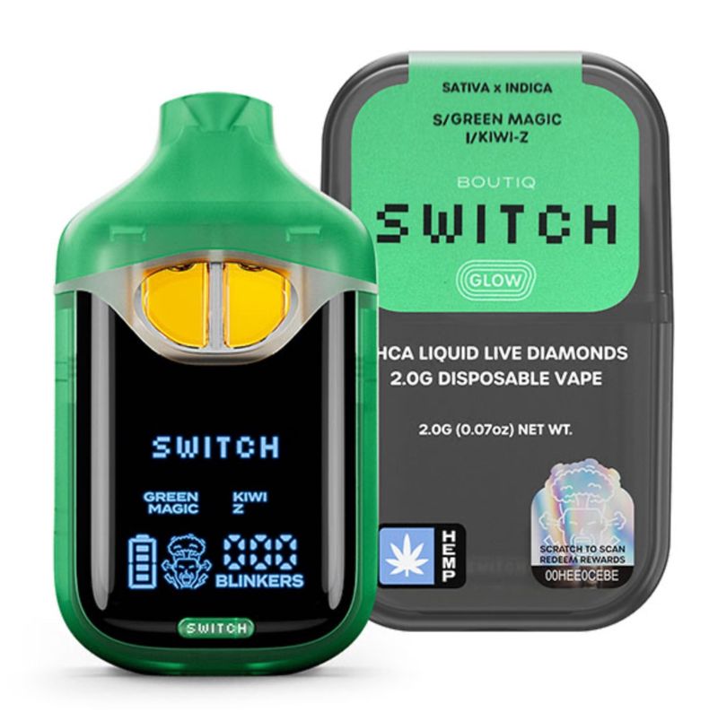 Boutiq Switch Glow Liquid Diamonds Vape | 2g