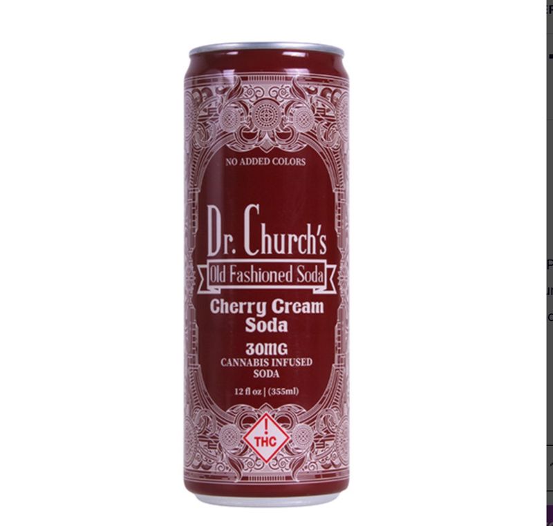 Dr Church’s Delta-9 Cherry Cream Soda | 30mg