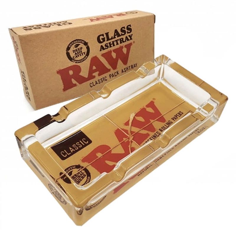 Raw Glass Ashtray