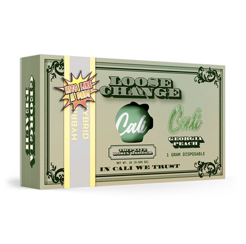 Cali Extrax Loose Change Disposable | 1g GEORGIA PEACH