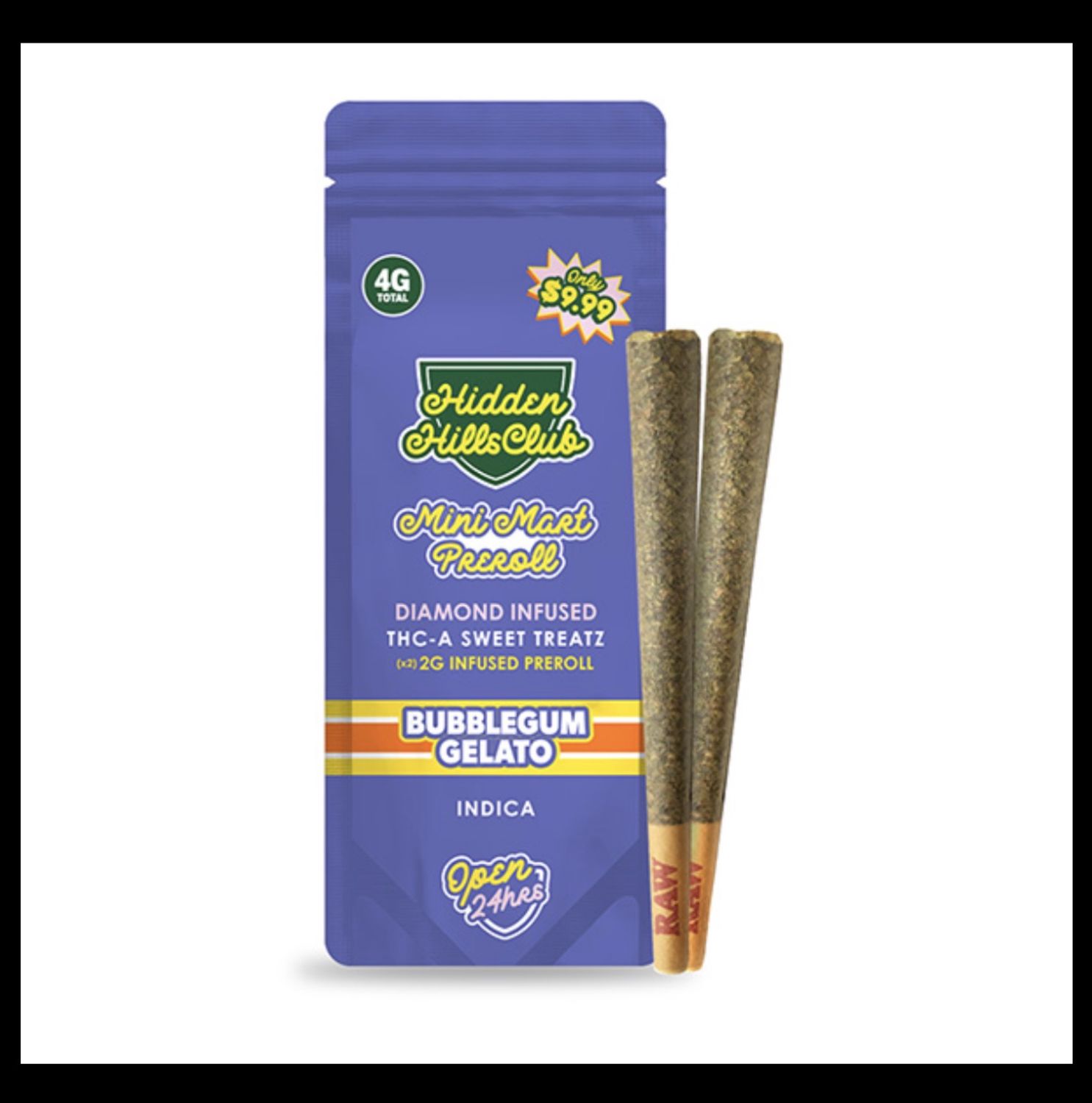 Hidden Hills Mini Mart Pre-Rolls | (2ct) 4g