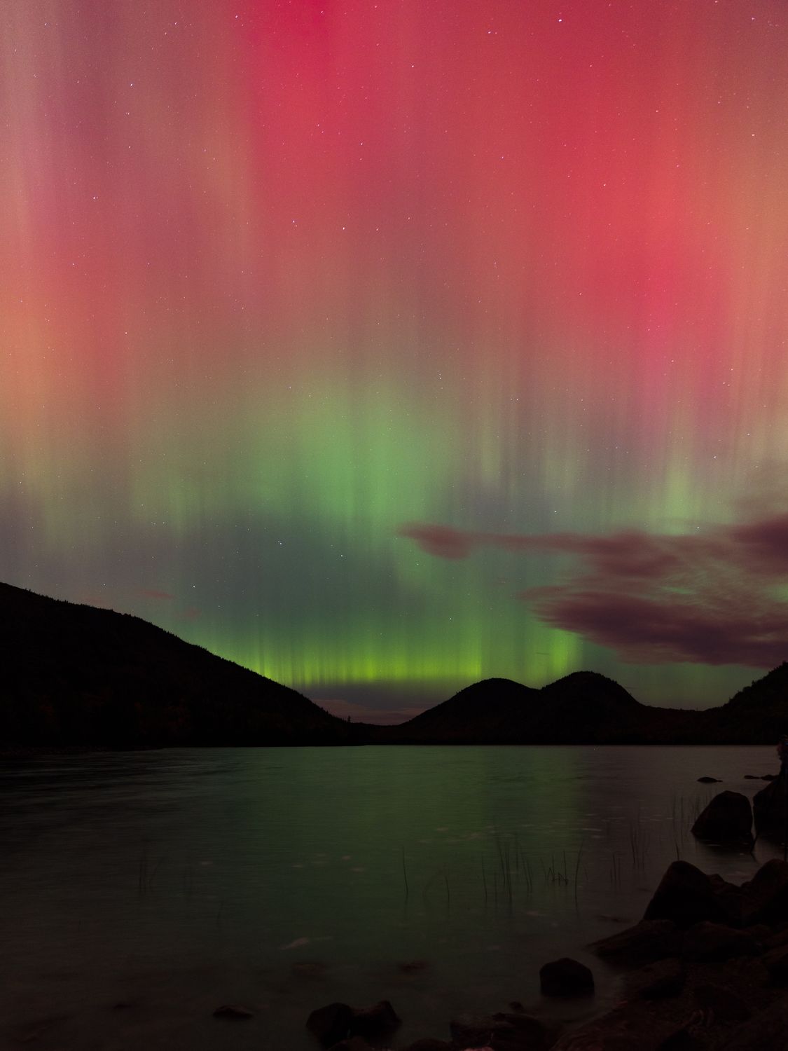 Aurora at Acadia: An Overnight Display (2/50)