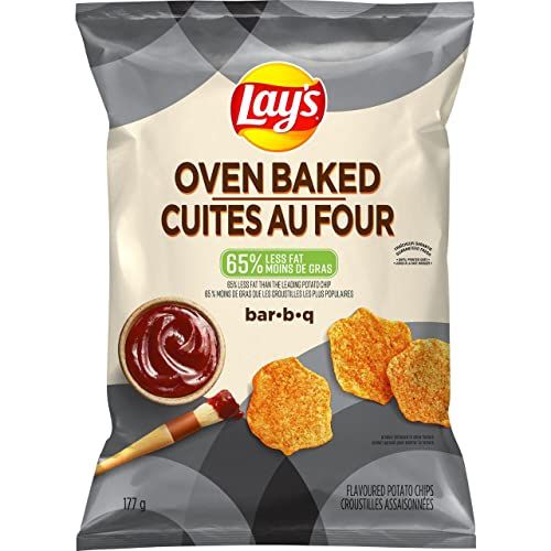Lays Chips Oven Bkd BBQ 10X177G