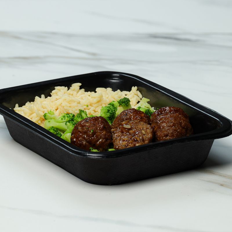 Boulettes teriyaki végé
