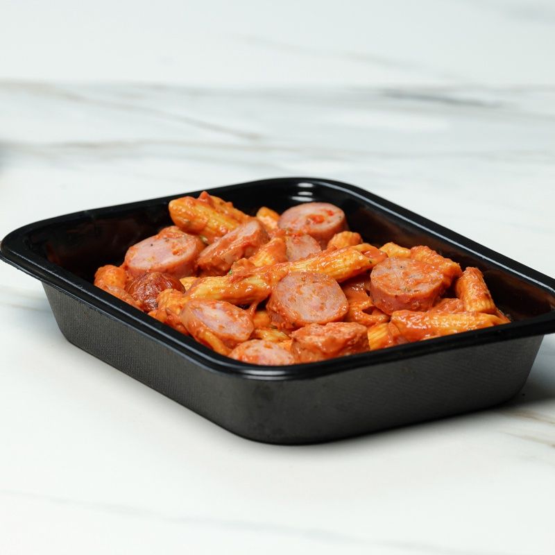 Penne saucisses douces
