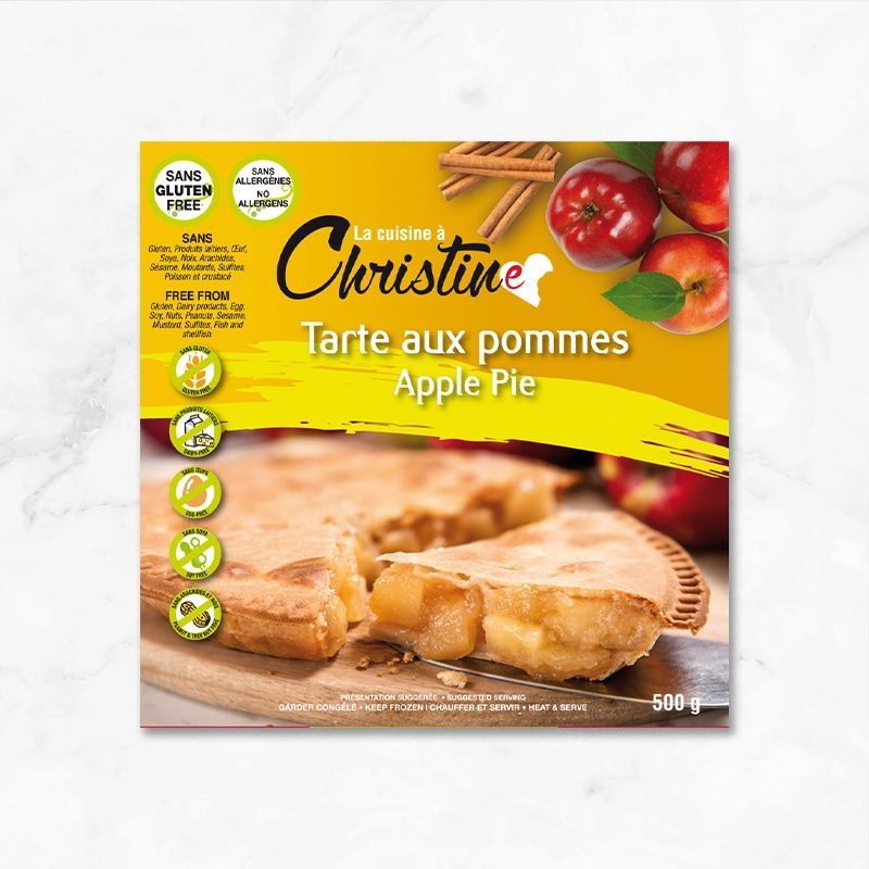 Tarte aux pomme Sans allergènes