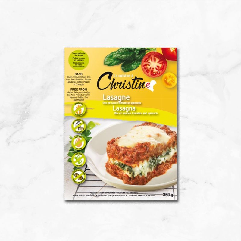 Lasagne Sans allergènes