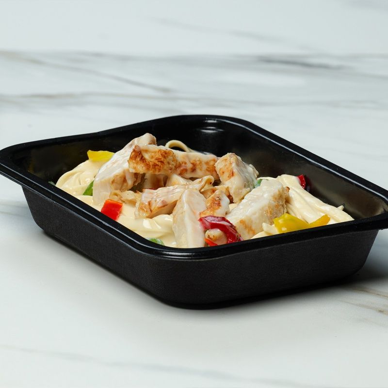 Fettucini Alfredo poulet