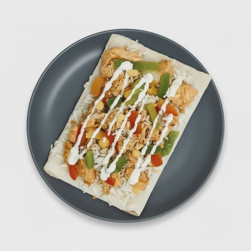 Fajita pizza - HULK MEAL