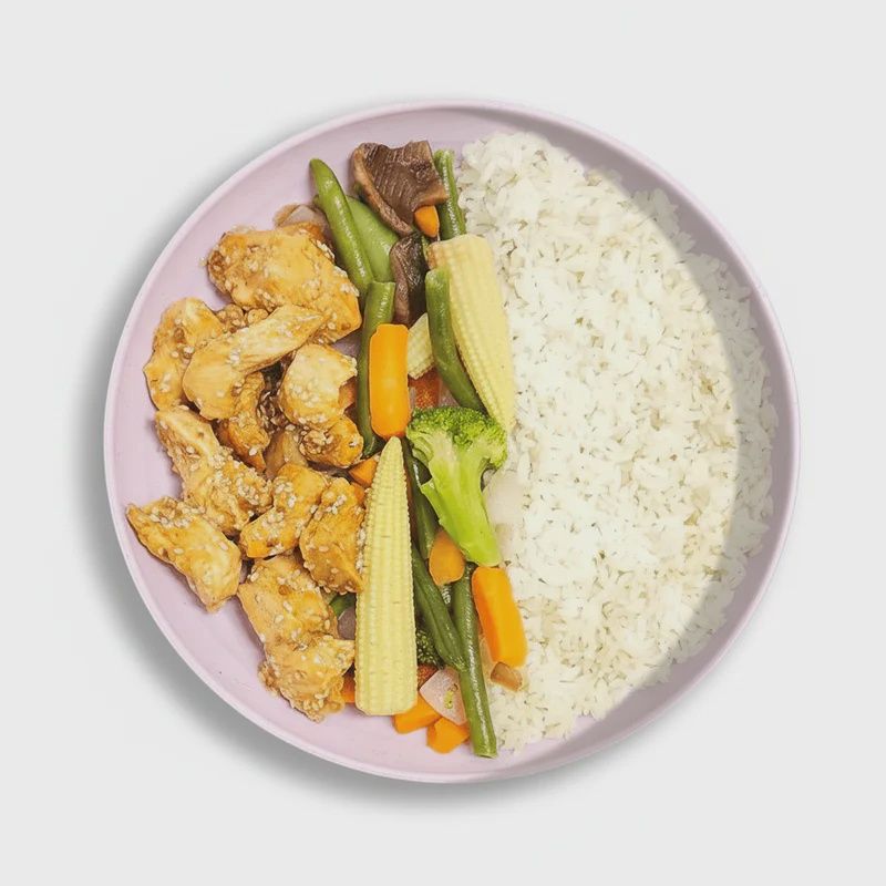 Poulet miel et ail - HULK MEAL