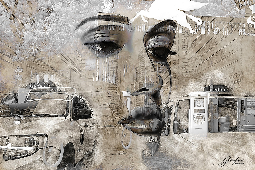 Road 66 (120cm X 80cm)