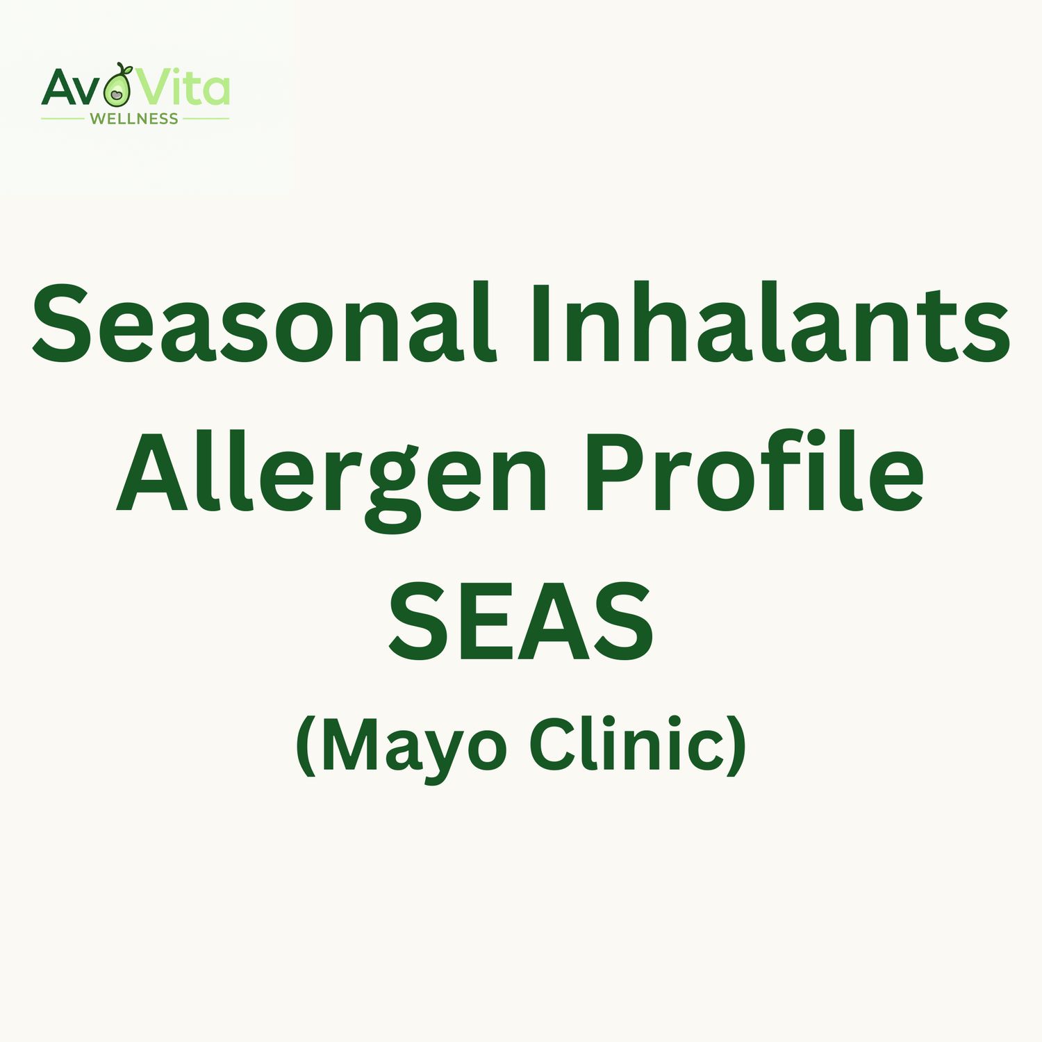 Seasonal Inhalants Allergen Profile - SEAS