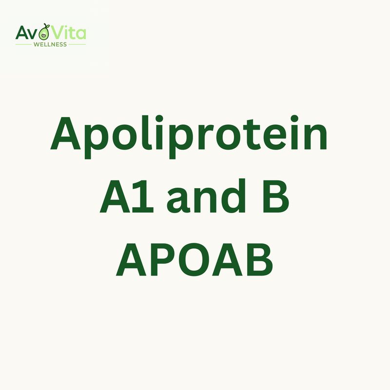 Apolipoprotein A1 and B - APOAB