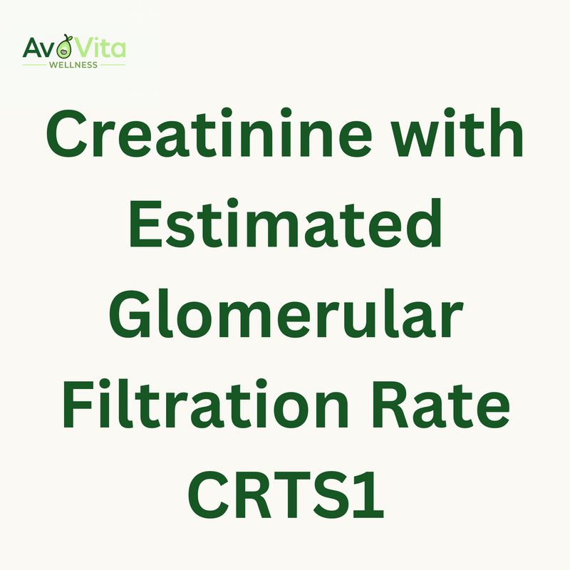 Creatinine with Estimated Glomerular Filtration Rate - CRTS1