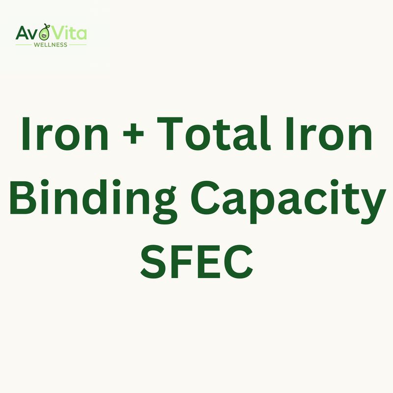 Iron + Total Iron Binding Capacity - SFEC
