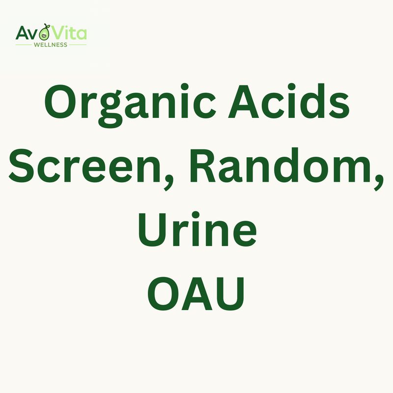 Organic Acids Screen, Random, Urine - OAU