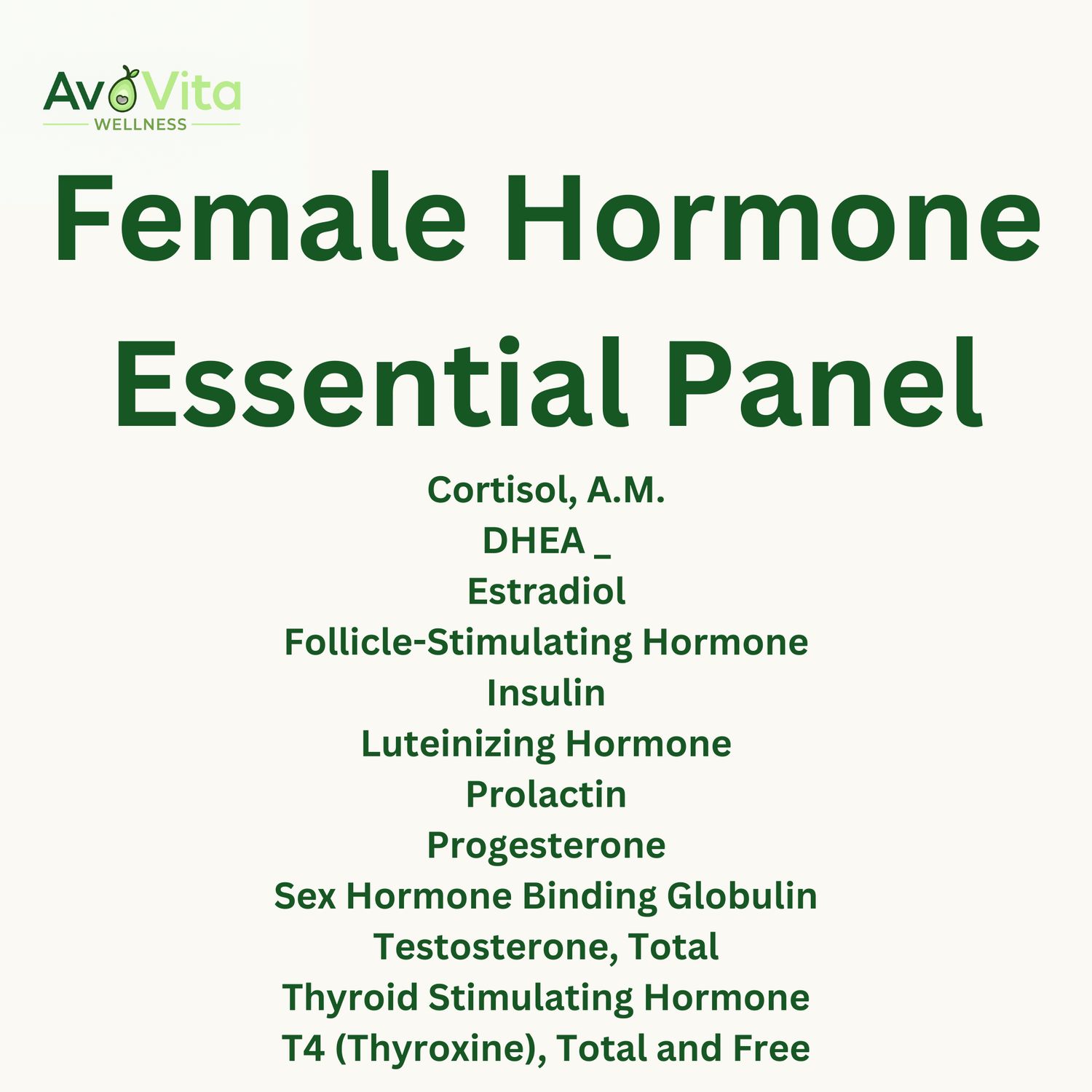 Female Hormone Essential Panel