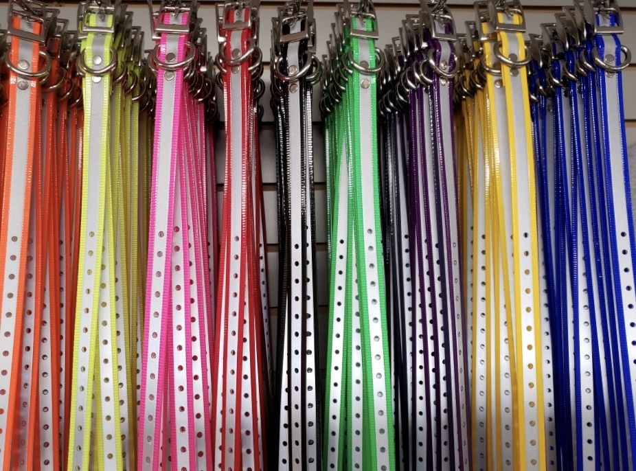 3/4″ Replacement Straps for Garmin T5 Mini, TT15 Mini &amp; Pro Collars – Reflective Colors