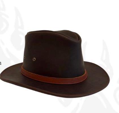 Leather Dress Hat
