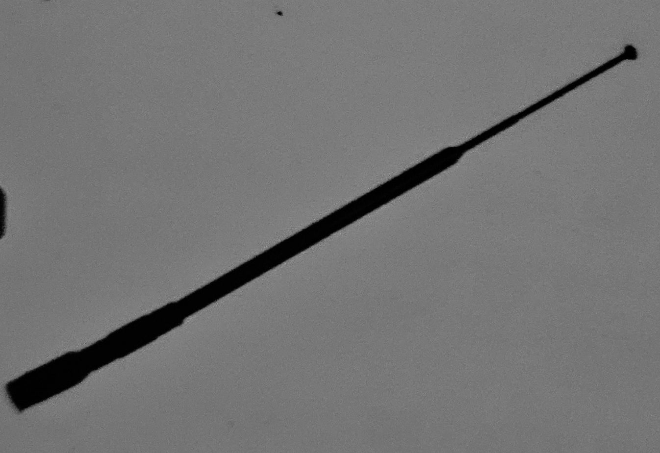 Black Extended Long Range Folding Antenna