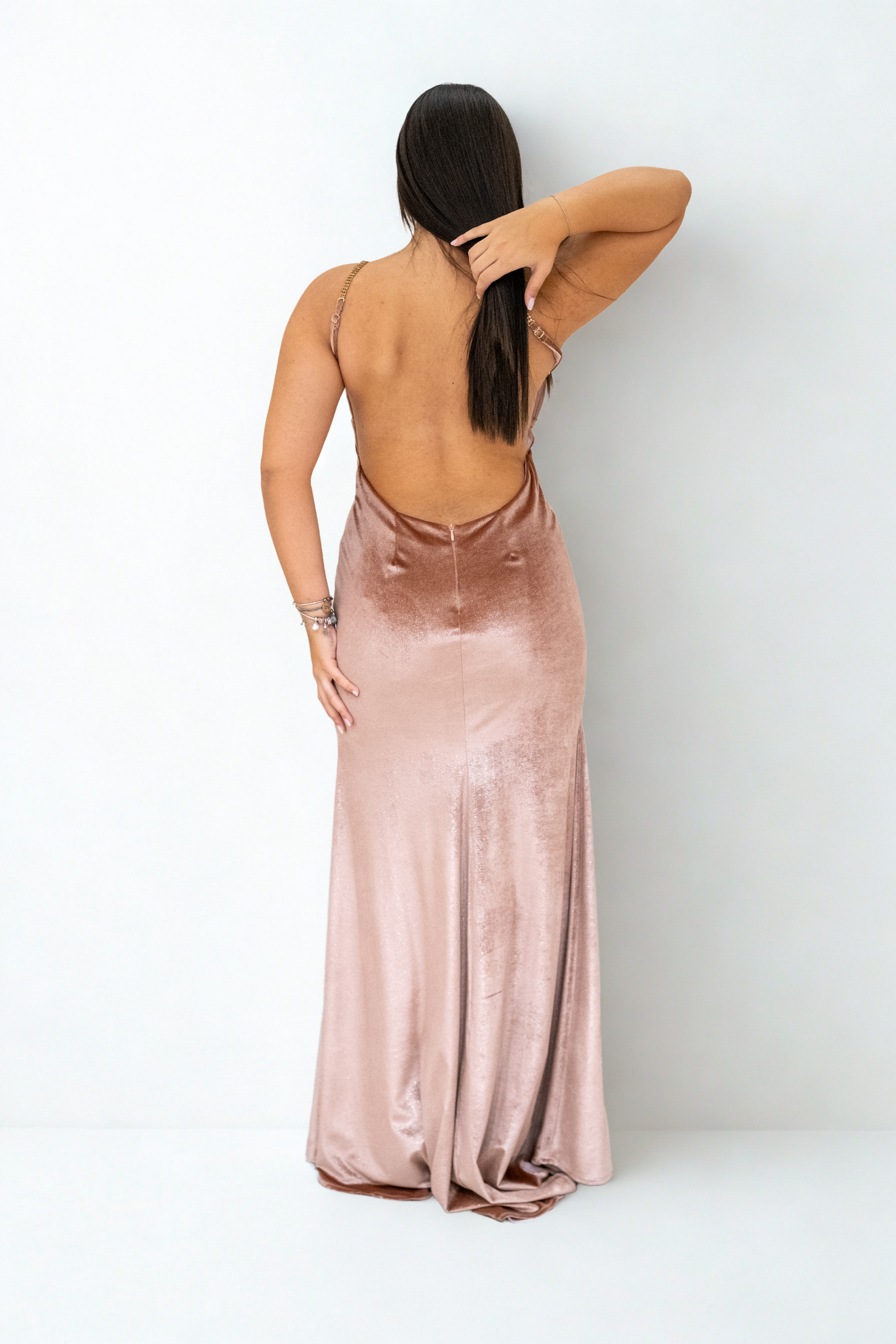 Vestito Rosa Antico 7