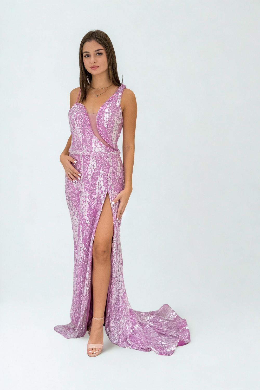 Vestito Rosa Magenta 15