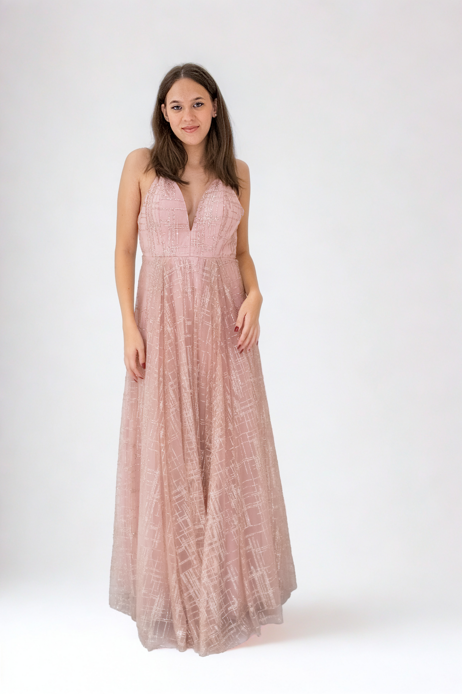 Vestito Rosa Antico 14