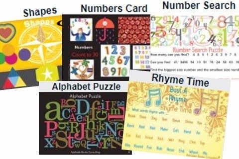 Basic Learning Cards and ABC cards