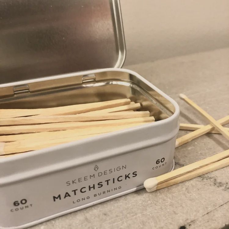 MOTH MATCH TIN