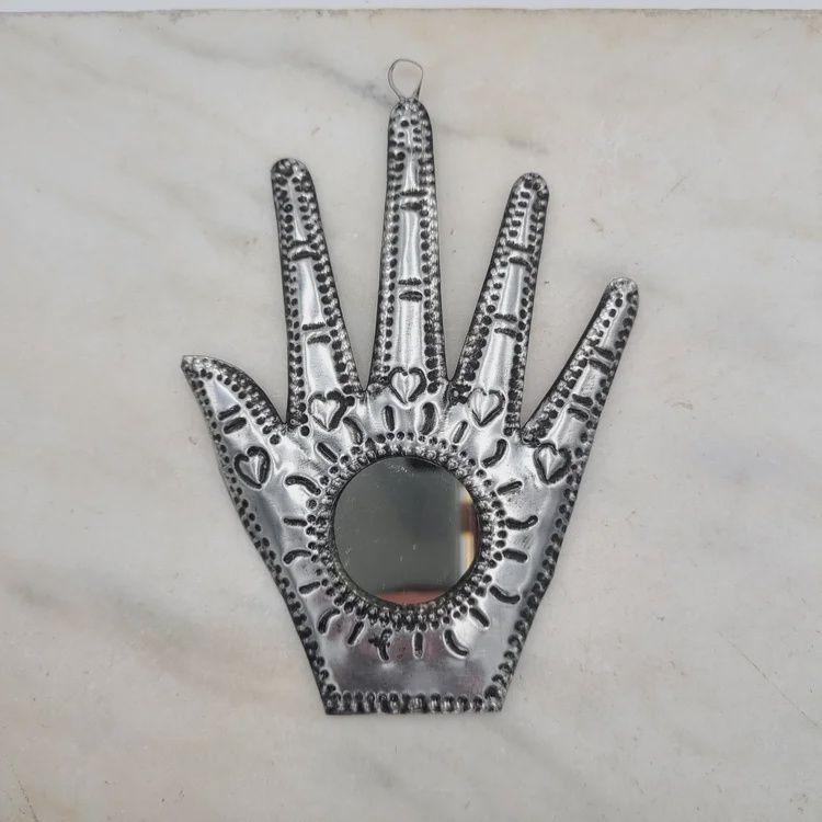MEXICAN TIN HAND